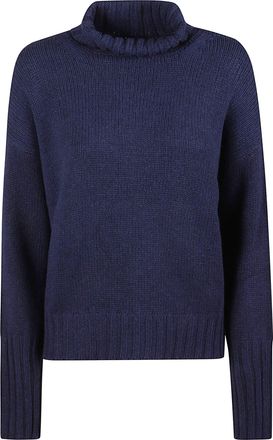 Aragona Ribbed Cashmere Turtleneck Sweater