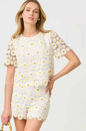Lilly Pulitzer 3 Devra High Rise Lace Short