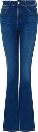 Emporio Armani Flared Denim Jeans - Dames - Flared Jeans - Blauw - W27 - Denim - Jeans