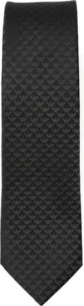 Emporio Armani Cravatta a fantasia - Nero