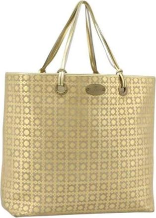 Celine Pre-owned Vintage Tote Bag - Dames - Vintage Shopper - Geel - ONE Size - Leer - Vintage