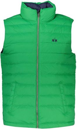 La Martina Verde Poliammide Mens Mens Gilet