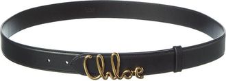 Chlo&eacute; Iconic Leather Belt