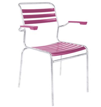 Schubiger M&ouml;bel L&auml;ttli-Stuhl S&auml;ntis mit Armlehnen