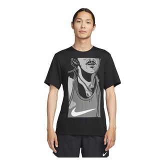 Nike Rise 365 Run Energy Running T-shirt Asia Sizing Black FN3997-010