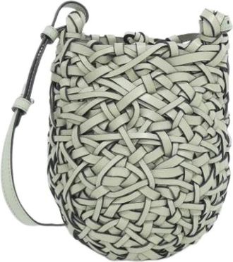 Loewe Bolso de mano tipo cesta Pre-owned - Pre-owned - Mujer - Verde - ONE SIZE