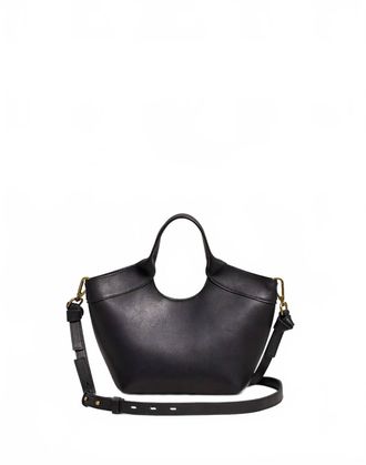 Madewell Womens Mini Sydney Cutout Tote Bag In Black
