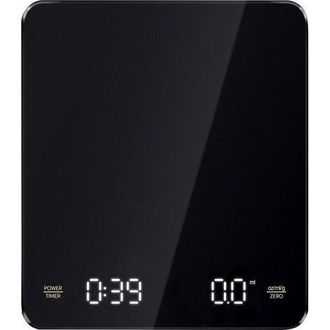 OEM Balanza De Cocina Electr&oacute;nica, 3 Kg/0,1 G (kilogramos), Recargable Por Usb, Pantalla Lcd, Negra