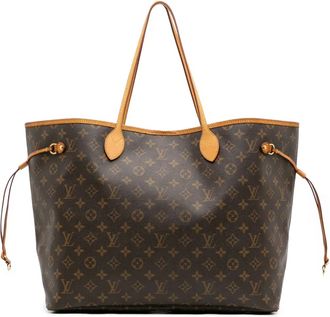 Louis Vuitton 2012 Monogram Neverfull GM tote bag - Brown