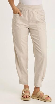 Xcvi Beck Barrel Pant In Clay Pot Pigment