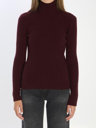 Max Mara Knit Top In Wool And Cashmere