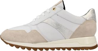 Geox Stijlvolle Casual Sneakers voor Vrouwen - Dames - Sneakers - Wit - 40 EU - Schoenen