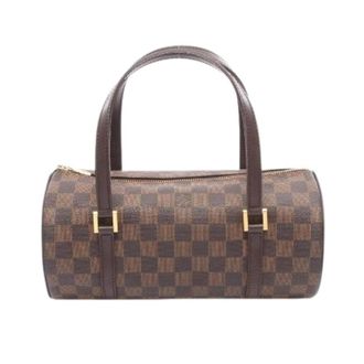 Louis Vuitton Pre-owned Mini Bags, female, Brown, Size: ONE SIZE Pre-owned Papillon 26 Damier Ebene Handbag