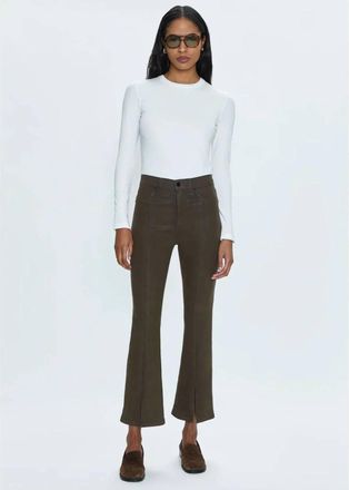Pistola Denim Lennon High Rise Boot Cut Jeans In Coated Palms