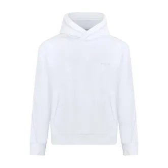 Givenchy Hoodies & sweatvesten, Heren, Wit, L, Katoen, Katoenen Hoodie