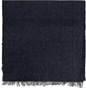 Ferragamo Cashmere Blend Fringe Scarf