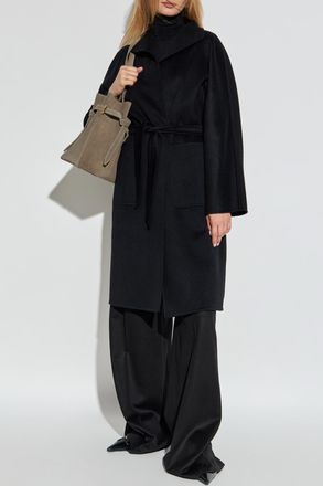 Max Mara Cashmere Coat Lilia, Womens, Black