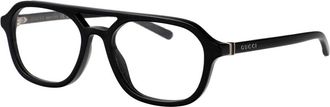 Gucci Glasses, male, Black, Size: 53 MM Stylish Optical Glasses Gg1673O Model