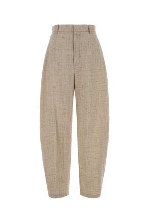 Moschino Beige Tapered Flat Front Pant