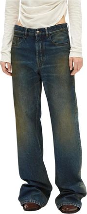 Ann Demeulemeester Donna, Jeans, Blu, M, new