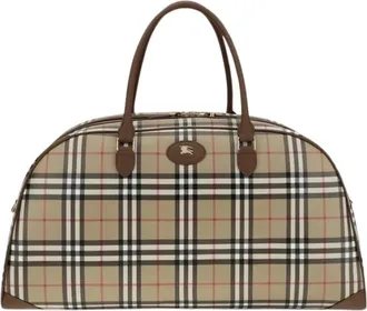 Burberry Borsa da weekend Classic Check - - Bags - Uomo - Beige - ONE SIZE