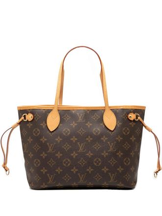 Louis Vuitton 2015 Monogram Neverfull PM tote bag - Brown