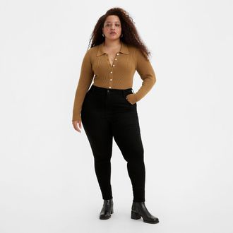 Levi's Plus Jeans 720 High Rise Super Skinny, Levis Plus
