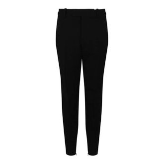 Ferragamo Ferragamo Tailored Trousers with Ankle Zip Detail
