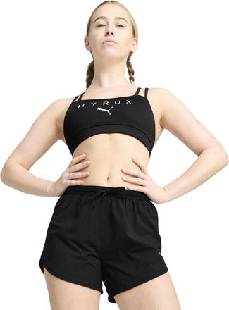 Puma Hyrox Move sportbeha met bandjes voor dames (Zwart)
