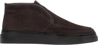 Estro & Luminara Elevated Loafers - Heren - Enkellaarsjes - Bruin - 45 EU - Leer - Schoenen
