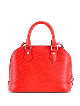 Louis Vuitton Alma Handbag Epi Leather Nano crossbody bag - Rood