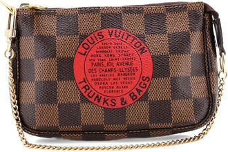 Louis Vuitton Pochette Accessoires Limited Edition Damier Mini clutch bag - Bruin