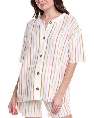 Fate Fate Stripe Knitted Shirt