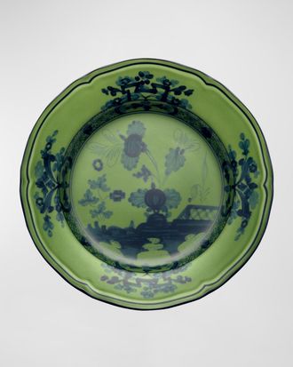 Ginori 1735 Oriente Italiano Salad Plate, Malachite