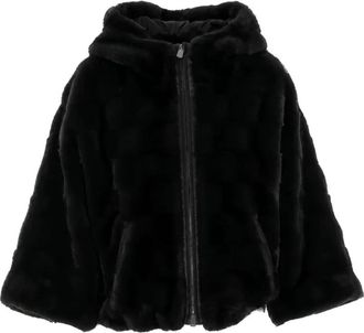 Pinko Cadetia Cape - - Jackets - Donna - Nero - S