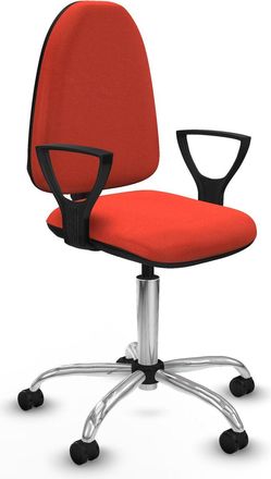 Piqueras y Crespo Silla De Oficina Piqueras Y Crespo A&yacute;na Respaldo Ajustable Naranja Oscuro
