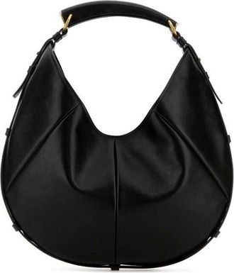 Saint Laurent Black Leather Medium Mombasa Shoulder Bag Neronero Borse A Mano