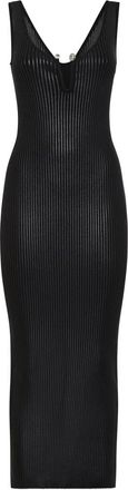Philipp Plein Coated Knit Dress - Dames - Feestkleedjes - Zwart - XS - Kleedjes