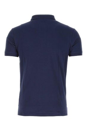 Polo Ralph Lauren Piquet Cotton Polo Shirt - Navy