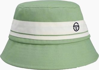 Sergio Tacchini Mens Sergio Tacchini Newsford Bucket Hat Quiet Green/Gardenia - Size: ONE size