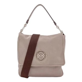 Loewe Pre-owned Cross Body Bags, female, Brown, Size: ONE SIZE Pre-owned Shoulder Bag