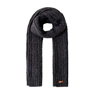 Pepe Jeans London Sciarpa a Maglia Intrecciata - - Accessories - Donna - Grigio - ONE SIZE