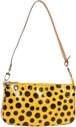 Louis Vuitton Pre-owned Shoulder Bags, female, Yellow, Size: ONE SIZE Pre-owned Vintage Shoulder Bag