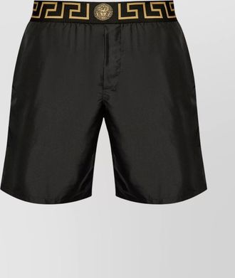 Versace printed swim shorts