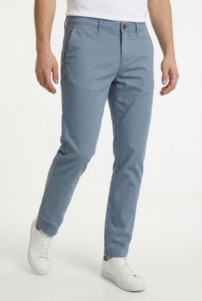 Jack & Jones Chinos JACK & JONES JPSTMARCO mit Stretchkomfort und schmalem Bein, Herren, Gr. 29, L&auml;nge 34, blau mirage, Web, Obermaterial: 98% Baumwolle, 2% Elasth