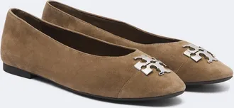 Tory Burch Charlie suede ballet flats