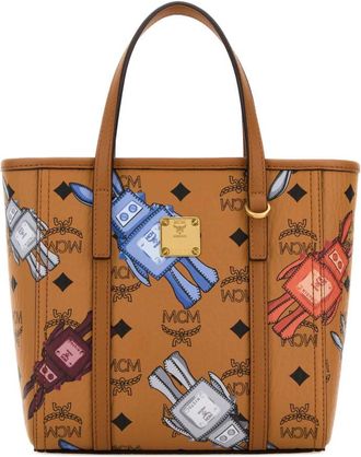 MCM Brown Toni Mini Tote
