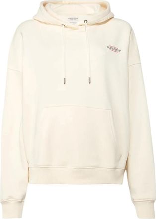 Guess Hooded American Sweater - Dames - Hoodies - Beige - XS - Katoen - Hoodies & sweatvesten