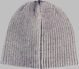 Amish AMX219CT84_XXXXC0759 Wool Logo Beanie - Gray