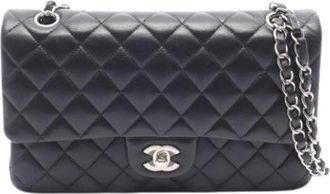 Chanel Pre-owned Vintage Shoulder Bag - Dames - Vintage Schoudertas - Zwart - ONE Size - Vintage